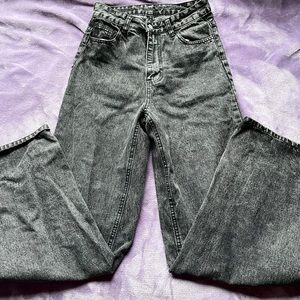 shein black baggy jeans